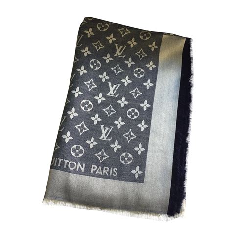 lv shawl blue|shawls for women.